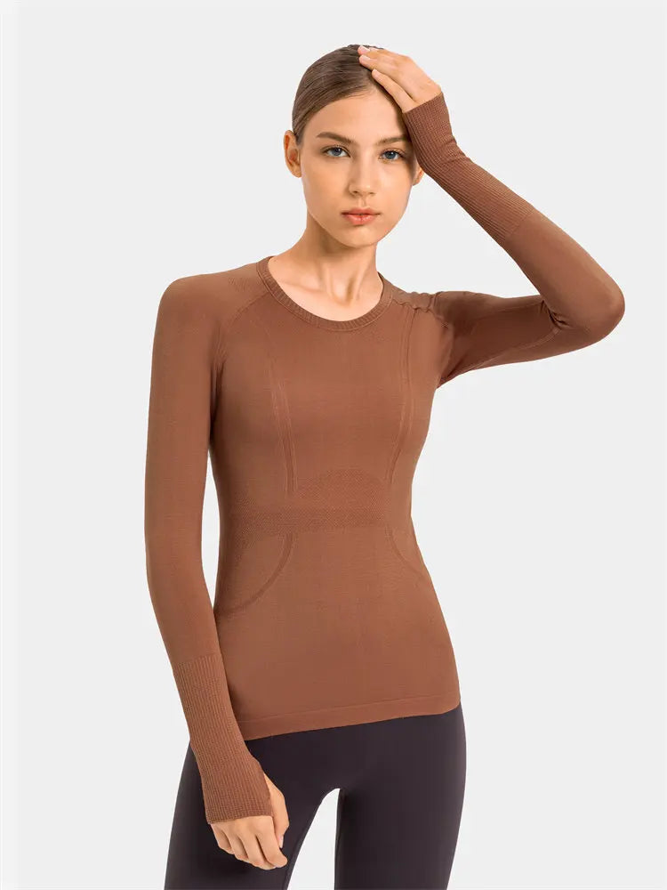 Soft Long Sleeve Yoga Shirt