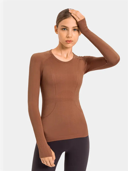 Soft Long Sleeve Yoga Shirt