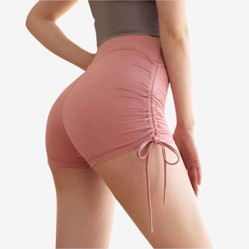 Pleated Sports Shorts